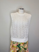 Load image into Gallery viewer, Frame Cream Sweater Vest Size L