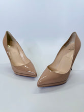 Load image into Gallery viewer, Christian Louboutin Nude Pigalle Plato 120 Platform Pump Size 39 1/2