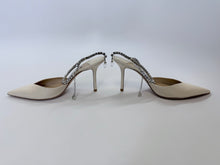 Load image into Gallery viewer, Jimmy Choo Ivory Crystal Saeda 100 Pump Size 39