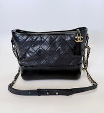 Load image into Gallery viewer, CHANEL Black Gabrielle Medium Hobo Bag