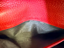 Load image into Gallery viewer, Gucci Red Interlocking G Continental Flap Wallet