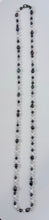 Load image into Gallery viewer, Rainey Elizabeth Extra Long Multicolor Pearl and Pave Diamond Necklace