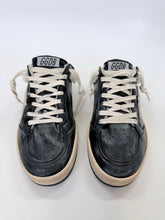 Load image into Gallery viewer, Golden Goose Black Leather and Shearling Ball Star Sabots Size 39