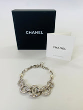 Load image into Gallery viewer, CHANEL CC Crystal and Man Made Pearl Bracelet