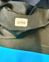 Load image into Gallery viewer, CHANEL Vintage Turquoise CC Chain Large Tote Bag