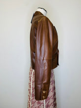 Load image into Gallery viewer, Frame Cedar Leather Timeless Jacket Sizes XS