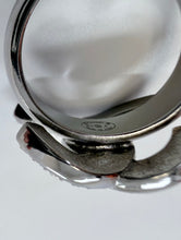 Load image into Gallery viewer, CHANEL Silver CC Ring Size 6.75