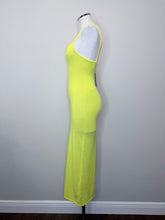 Load image into Gallery viewer, Rhode Chartreuse Celeste Dress Size S