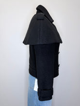 Load image into Gallery viewer, CHANEL Black Capelet Jacket Size 38