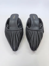 Load image into Gallery viewer, Cult Gaia Black Alia Mule Size 37 1/2