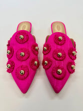 Load image into Gallery viewer, Aquazzura Sunflower Studded Slide Size 38 1/2