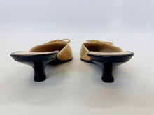 Load image into Gallery viewer, CHANEL Beige and Black Ballet Slide Size 36 1/2