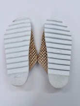 Load image into Gallery viewer, Roger Vivier Slidy Viv Raffia and Crystal Mule Size 39