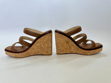 Load image into Gallery viewer, Jimmy Choo Athenia 110 Brown Wedge Size 37