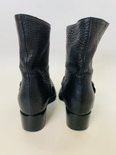 Load image into Gallery viewer, Miu Miu Black Double Buckle Motorcycle Boot Size 38