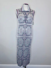 Load image into Gallery viewer, Anna Sui Opalescent Knit Midi Polo Dress Sizes S and L