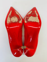 Load image into Gallery viewer, Christian Louboutin Red Kate 100mm Pumps Size 39 1/2