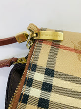 Load image into Gallery viewer, Burberry Coated Canvas Haymarket Check Pochette