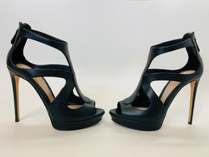 Alexander McQueen Black Platform Sandals Size 40