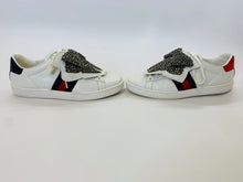 Load image into Gallery viewer, Gucci Ace Crystal Bow Sneakers Size 36 1/2