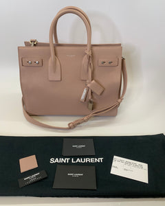 Saint Laurent Nude Leather Small Sac de Joir