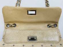 Load image into Gallery viewer, CHANEL Beige CC Studded Mademoiselle Flap Bag