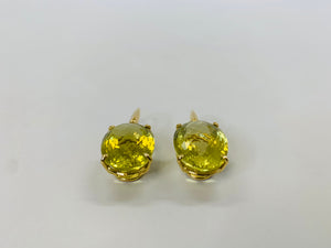 Roberto Coin 18K Yellow Gold Lemon Quartz Earrings