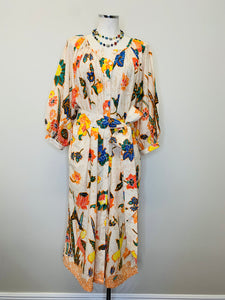 Cara Cara Turtledove Dodo Bird Border Simone Dress Sizes XS/S and M/L