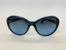 Load image into Gallery viewer, CHANEL Blue Tweed Sunglasses