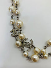 Load image into Gallery viewer, CHANEL Classic Long Man Made Pearl CC Necklace