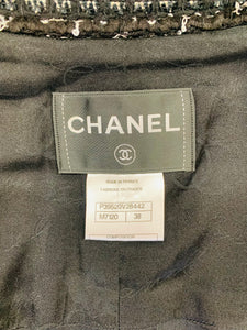 CHANEL Fall 2010 RTW Fringe and Tweed Jacket Size 38