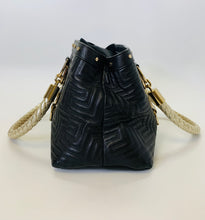 Load image into Gallery viewer, Gianni Versace Couture Black Snap Out Of It Bag