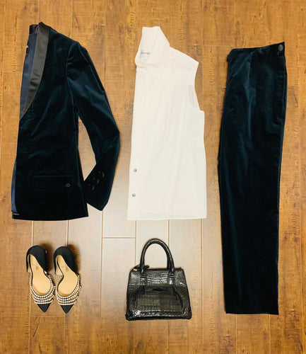 CHANEL Tuxedo Jacket Size 40
