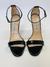 Load image into Gallery viewer, Manolo Blahnik Black Chaos Sandals Size 39 1/2