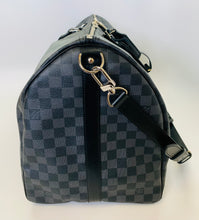Load image into Gallery viewer, Louis Vuitton Damier Graphite Keepall Bandouliere 55