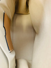 Load image into Gallery viewer, Balmain Bbuzz 22 Brown Calfskin and Raffia Top Handle Bag with Strap