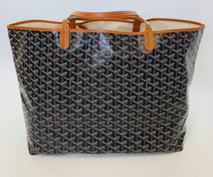 Goyard Black La Cabas Saint Louis GM Bag