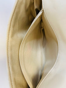 CHANEL Ivory Ultra Stitch Flap Bag