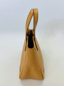 Loewe Camel Leather Vintage Small Top Handle Bag