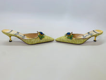 Load image into Gallery viewer, Manolo Blahnik Jeweled Mule Size 37