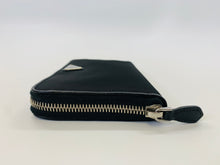 Load image into Gallery viewer, Prada Black Tessuto Nylon Large Zip Around Wallet