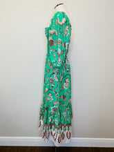 Load image into Gallery viewer, Cara Cara Jacobean Mint Jazzy Dress Sizes M and L