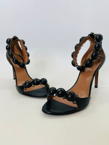 Alaia Black La Bombe Sandals Size 39 1/2