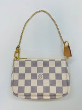 Load image into Gallery viewer, Louis Vuitton Damier Azur Mini Pochette Accessories