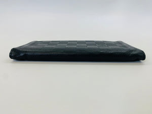 Louis Vuitton Black Damier Brazza Wallet