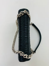 Load image into Gallery viewer, Prada Black Small Cross Body Chain Flap Bag