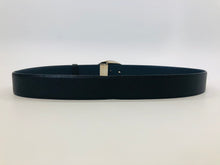 Load image into Gallery viewer, Prada Black Oval Logo Buckle Belt Size 90/36