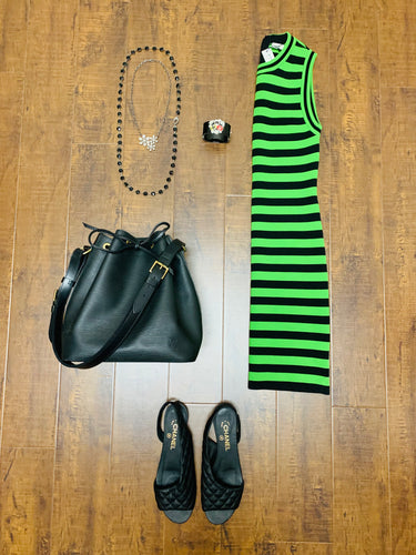 Alice + Olivia Parrot and Black Dress Sizes S and M