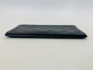 Louis Vuitton Black Damier Brazza Wallet