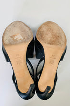 Load image into Gallery viewer, Alexander McQueen Black Platform Sandals Size 40